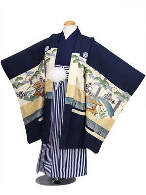 5,6歳男の子【かんたん着付け】AO1306