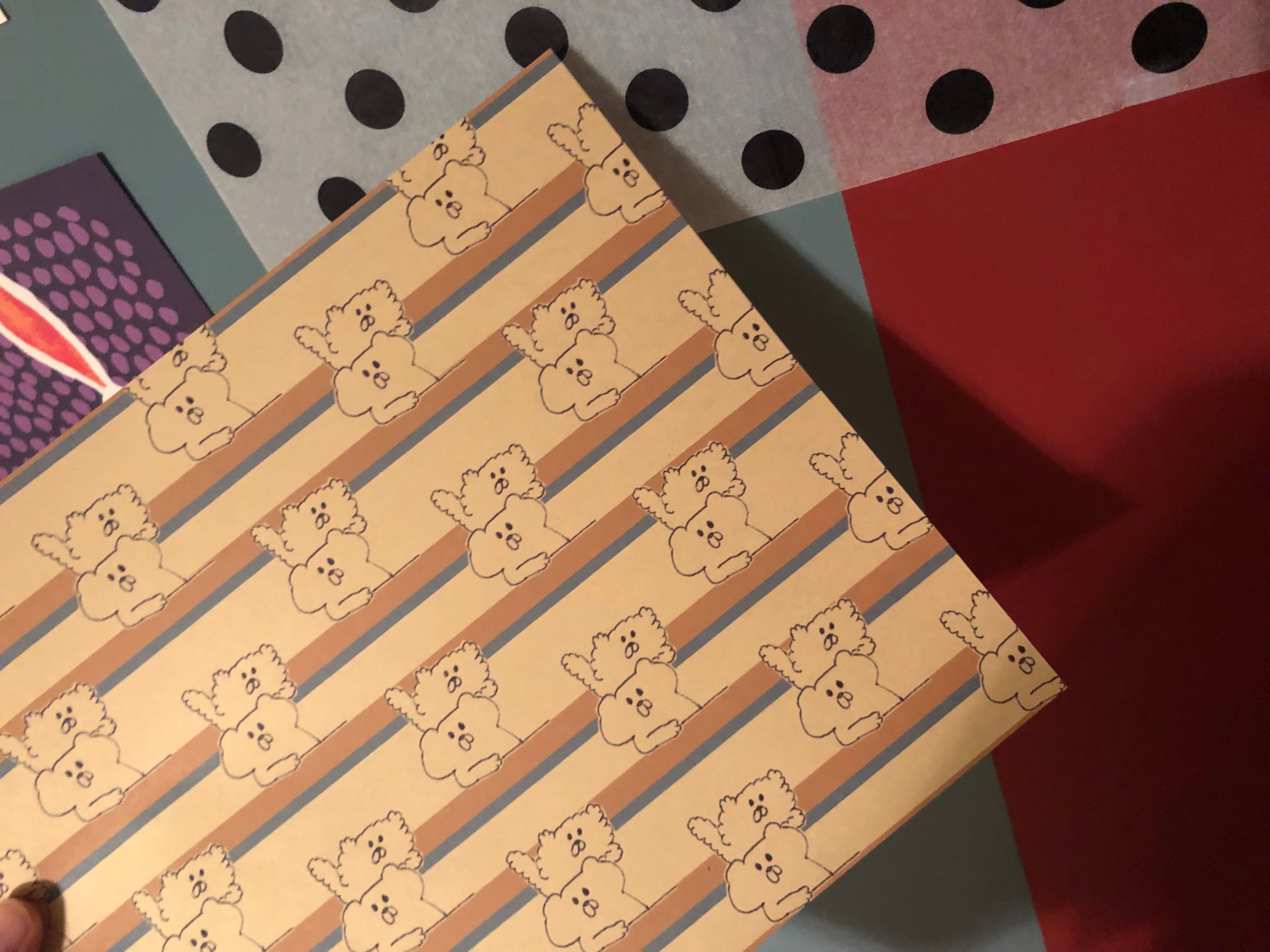 BB BEAR PAPER _ なかよしSET