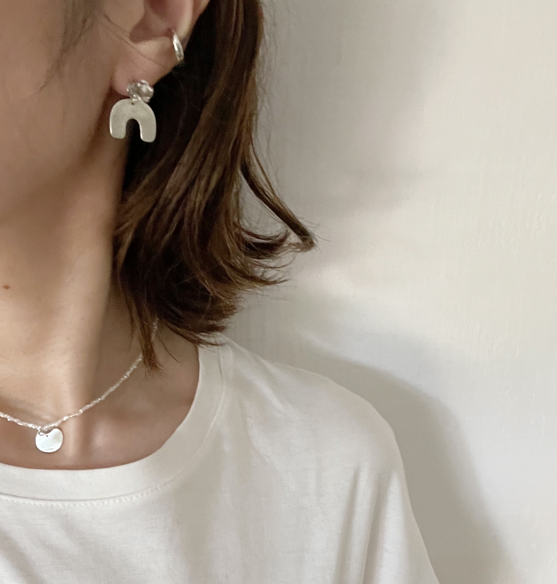 ear cuff(silver950/mirror /M )
