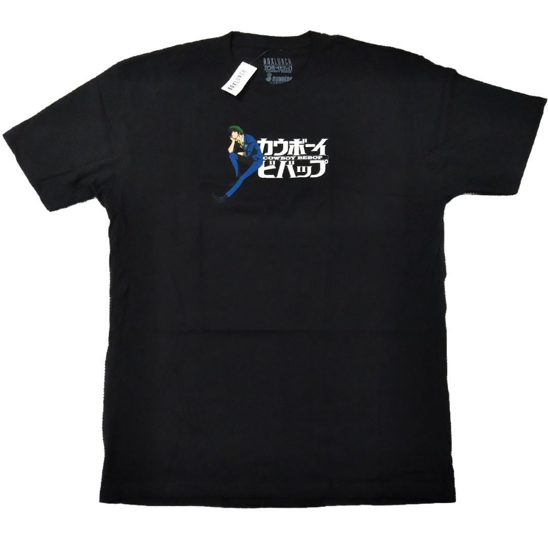カウボーイビバップ Tシャツ XLサイズ 黒 スパイク アニメT 海外公式 