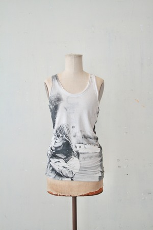 00s italy all over print long tank top