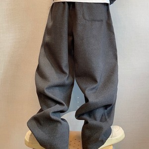 ボリュームウールルーズパンツ　1038