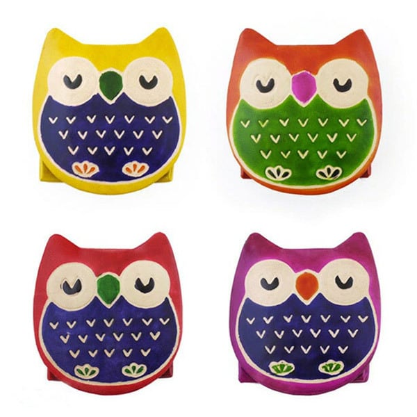 送料無料 メール便発送 】 梟コインケース ふくろう グッズ かわいい