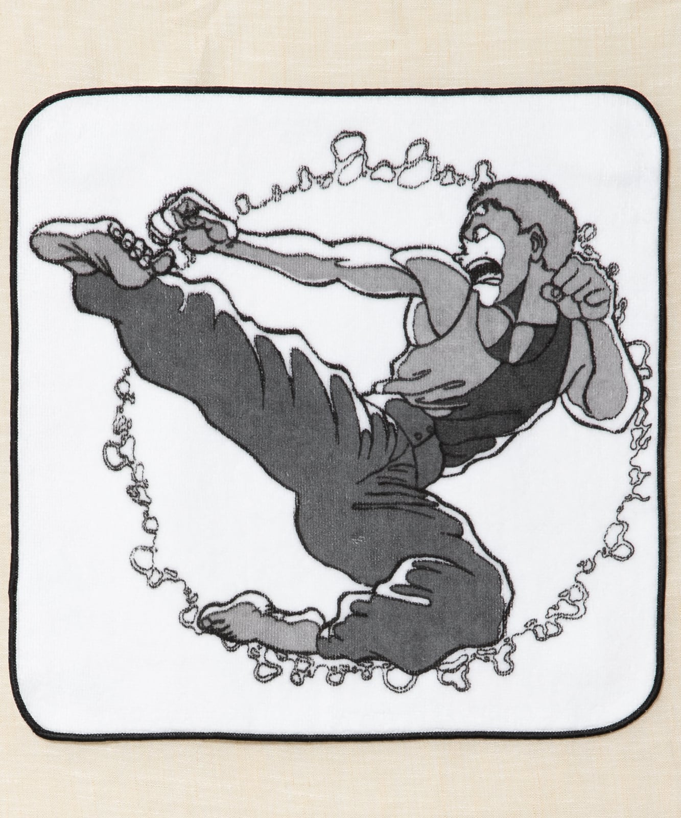 朝顔ストアc93限定 グラップラー刃牙 タオル