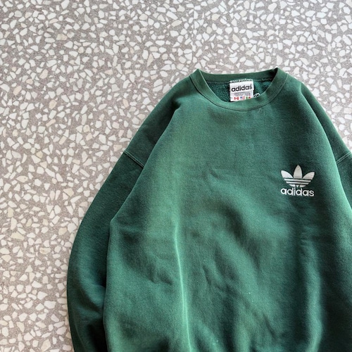 adidas / 80's- usa製 logo sweat sizeM (日本M〜L相当)