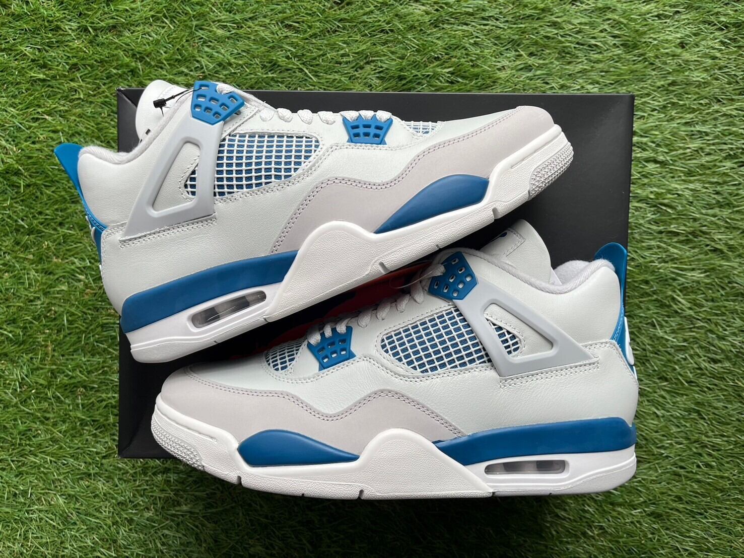 NIKE AIR JORDAN 4 RETRO INDUSTRIAL BLUE FV5029-141 28.5cm 63923  