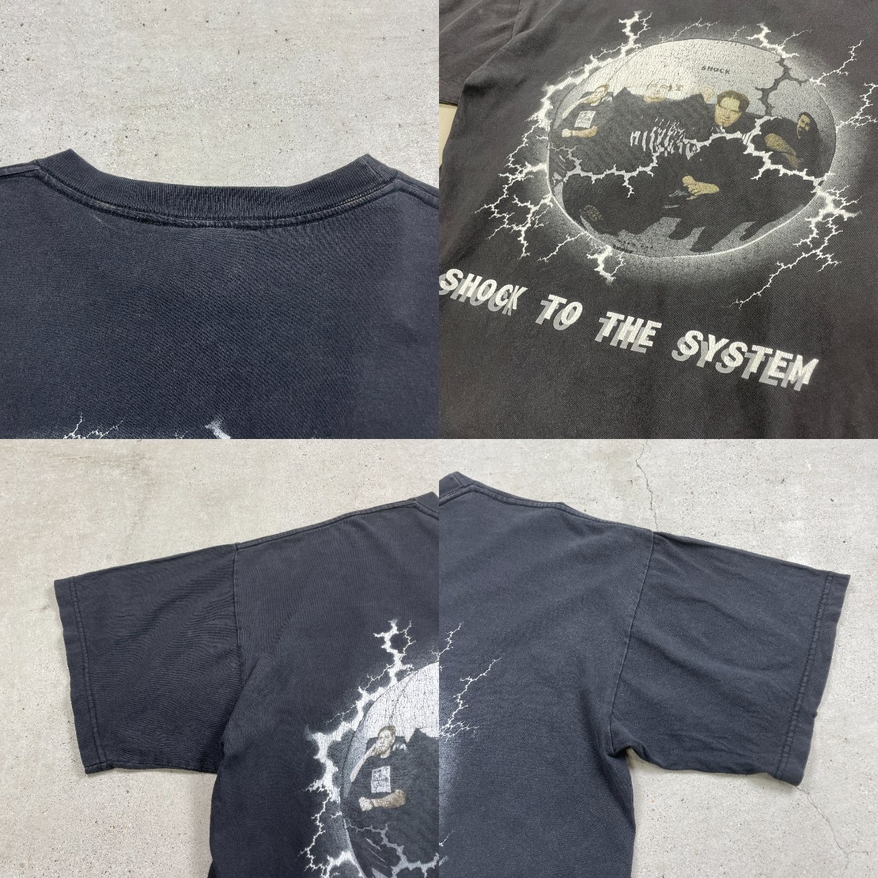90年代 USA製 FEaR Factory SHOCK フィア・ファクトリー バンドTシャツ 