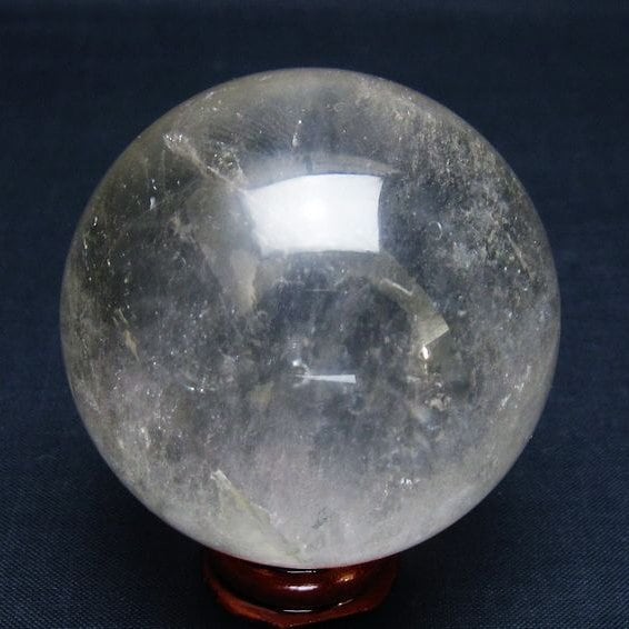 水晶 丸玉 54mm スフィア 置物 水晶玉 一点物 151-8950