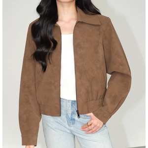 Retro Loose Short Suede Jacket 125004