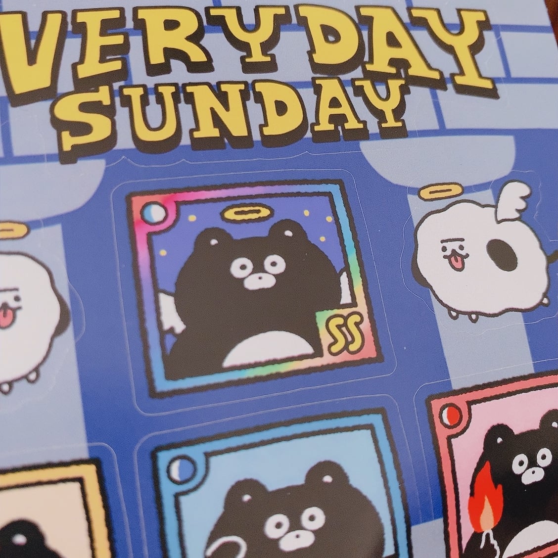 くまのまーくん十連ステッカーシート | EVERYDAYSUNDAY