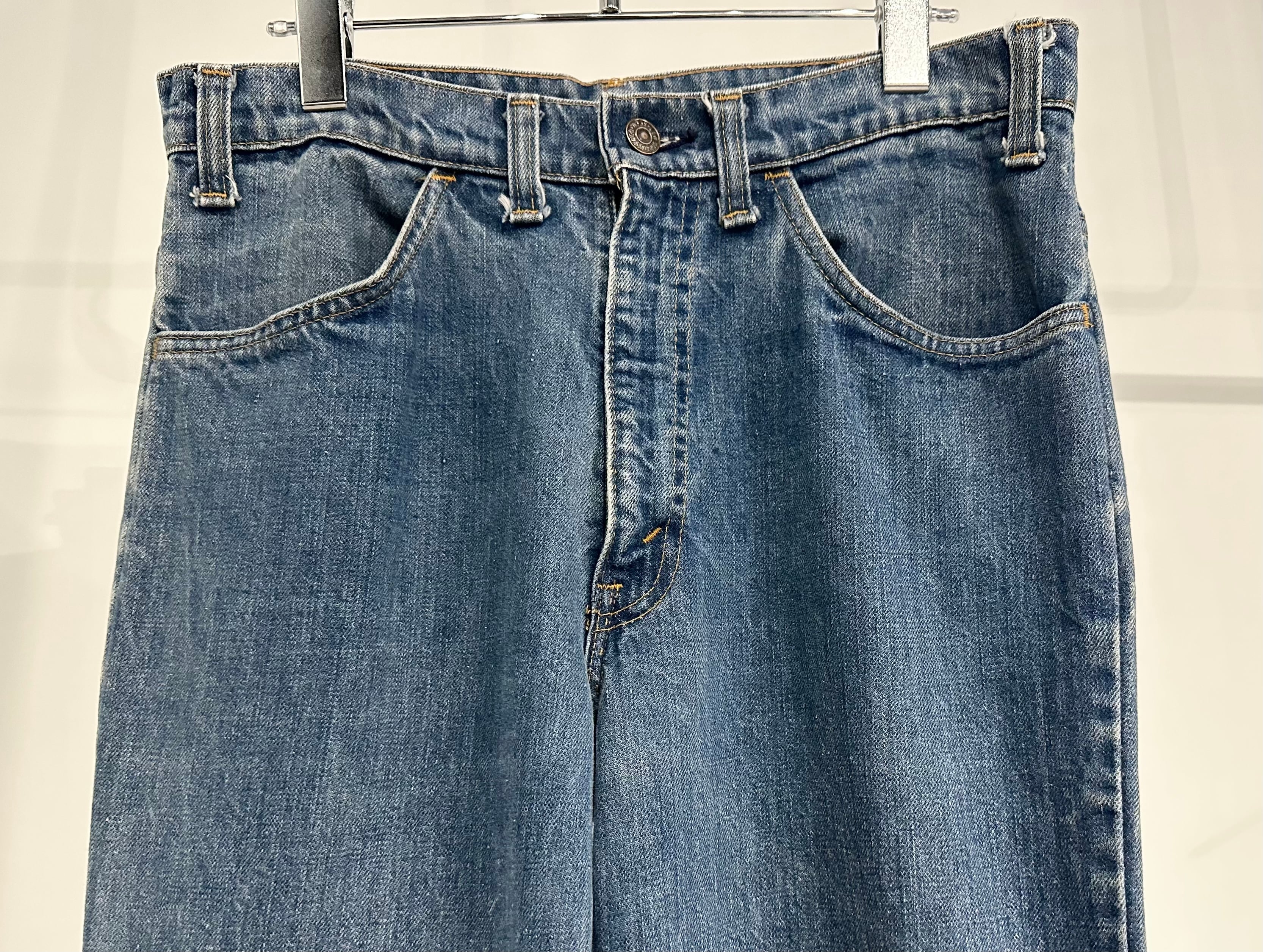 USED】76年 Levis 646 0217 リーバイス フレアパンツ W32 L34 | Racey