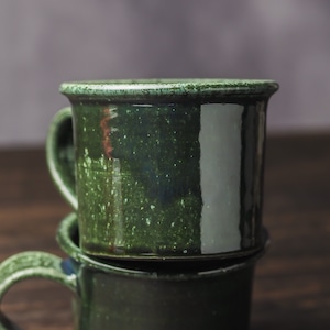 青漆色 コーヒーカップ/安藤美和