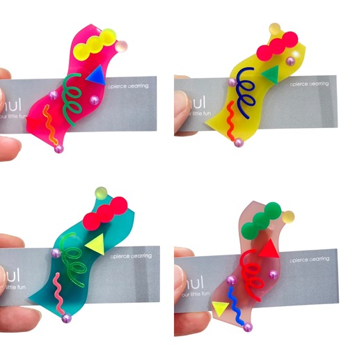 【1/18(日)21:00-1/21(水)12:00まで限定❣️】mul / uneuneヘアクリップ