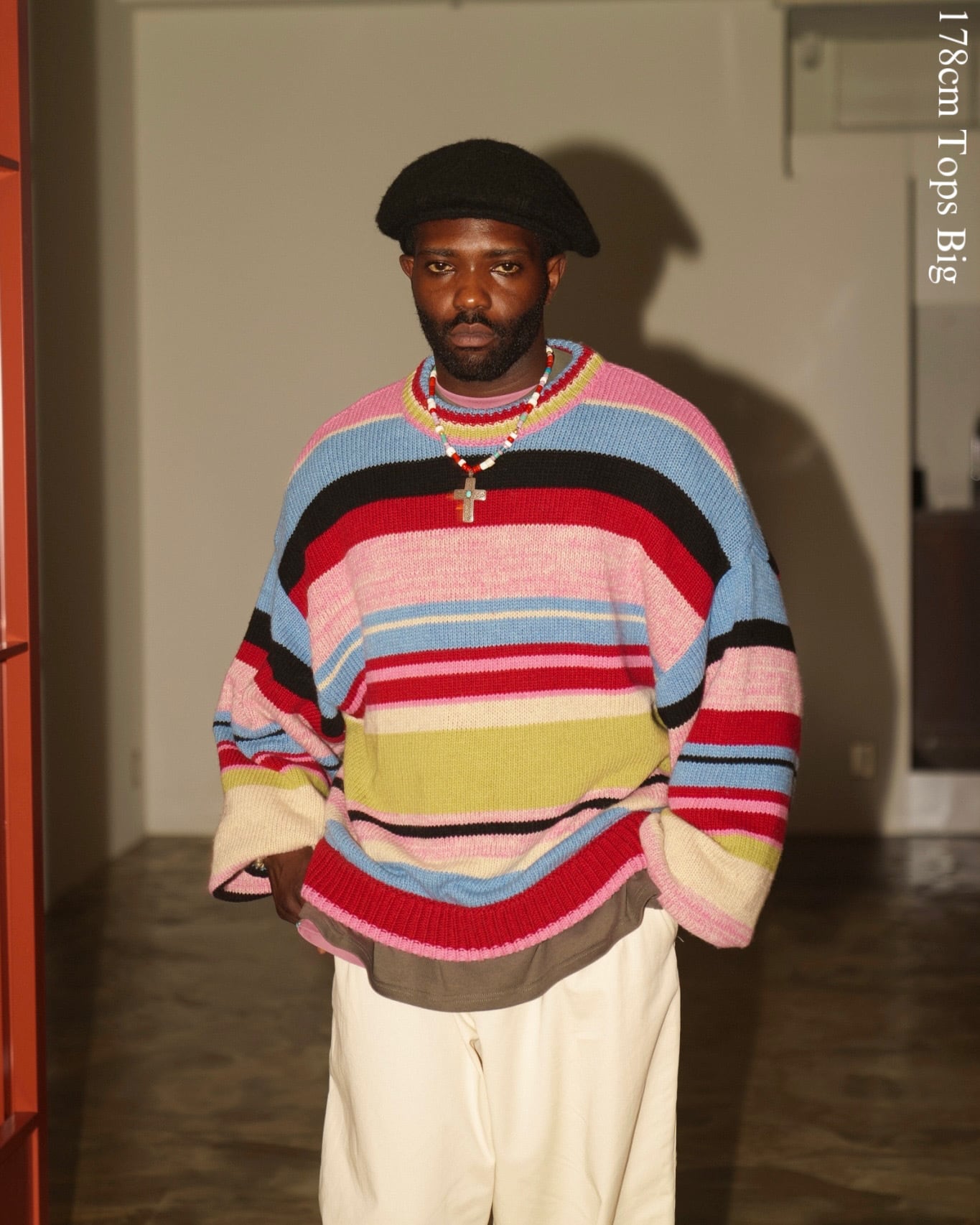 Rainbow Wool Sweater / レインボーウールセーター | AMBERGLEAM