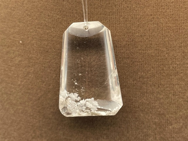 ペンダントトップ素材（ガーデンクォーツ）