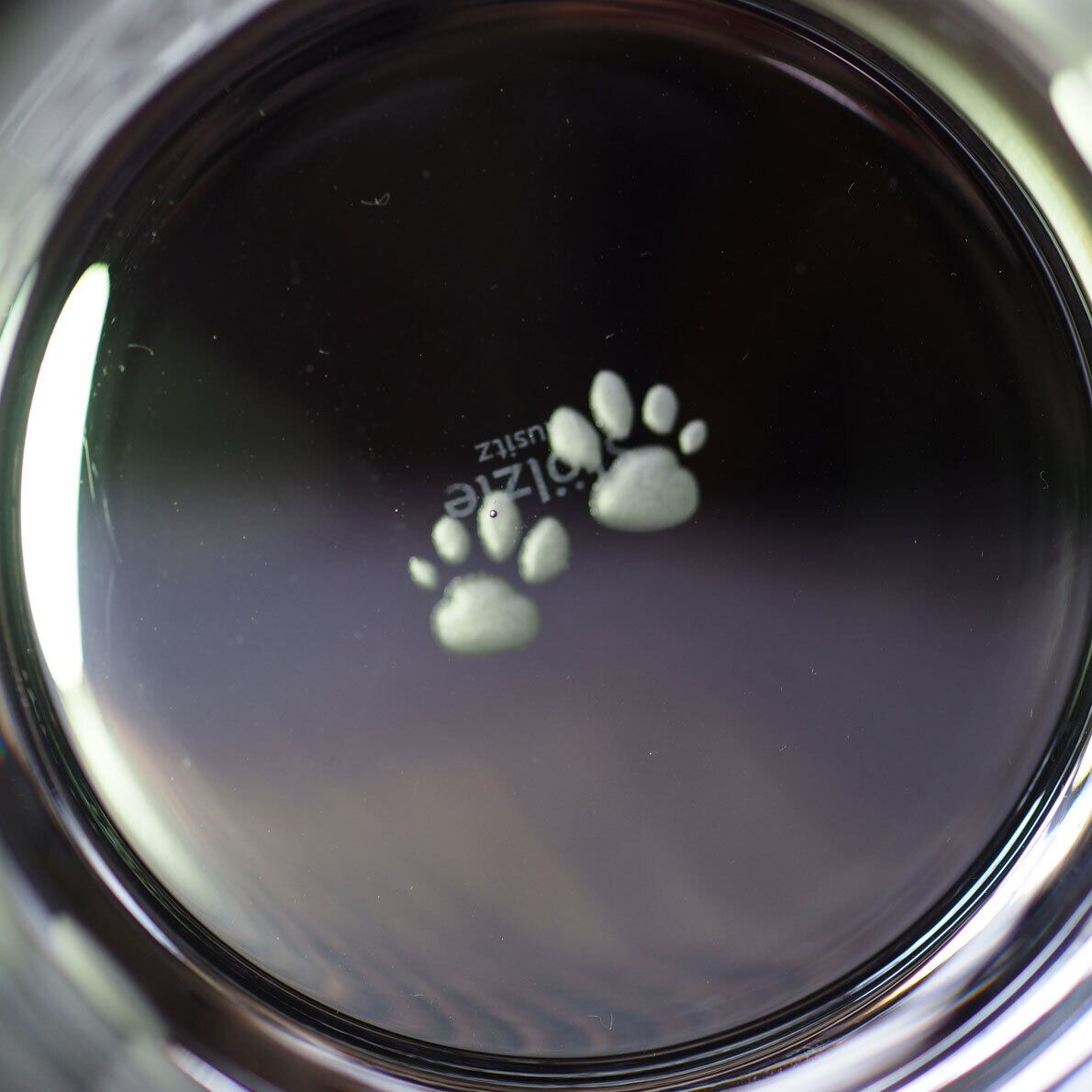 クリスタルロックグラス～「笑うゴールデンレトリバー」 | 「硝子の