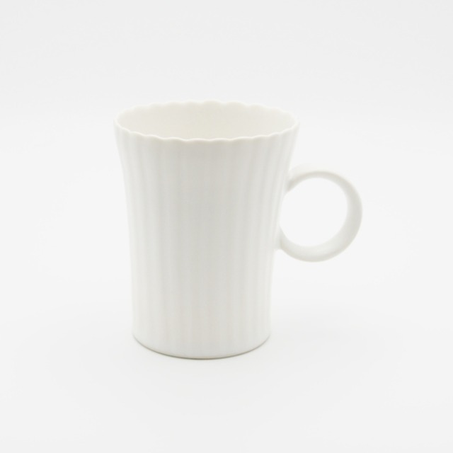 藤村佳澄 白磁コーヒーカップ