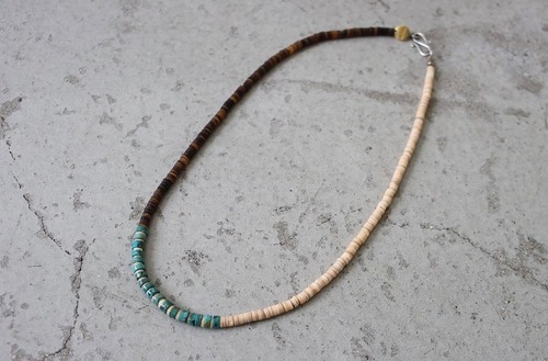 【Le Melange】『SunKu』x『Le Melange』コラボ Heishi Shell Beads Necklace ヘイシシェルビーズネックレス