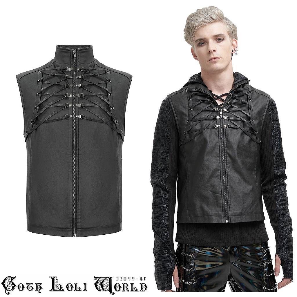 BACKBONE レザーベスト BACKBONE(バックボーン) レザーダウンベスト