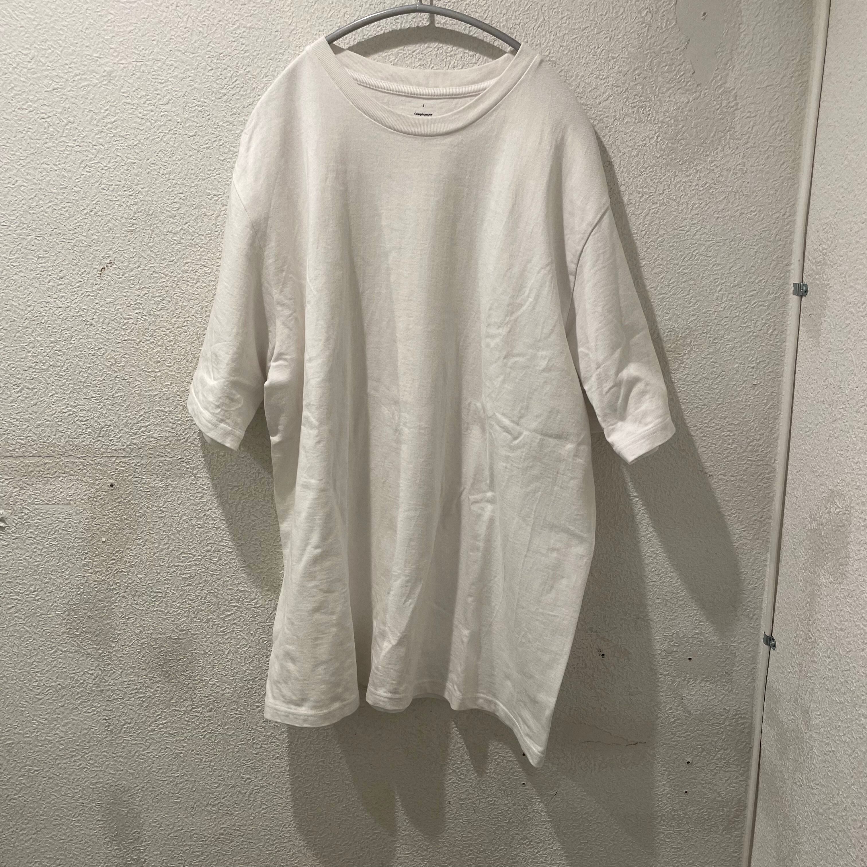 Graphpaper グラフペーパー 半袖Tシャツ ホワイト size3【表参道t 