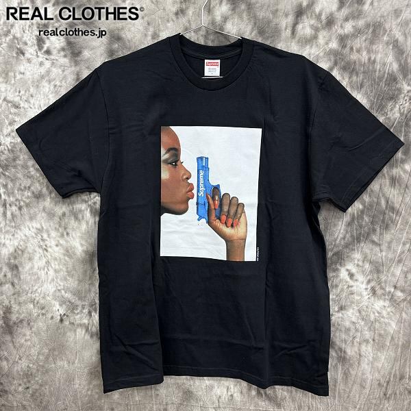 supreme pistol tee 黒m シュプリーム ピストル SS21 Supreme Water