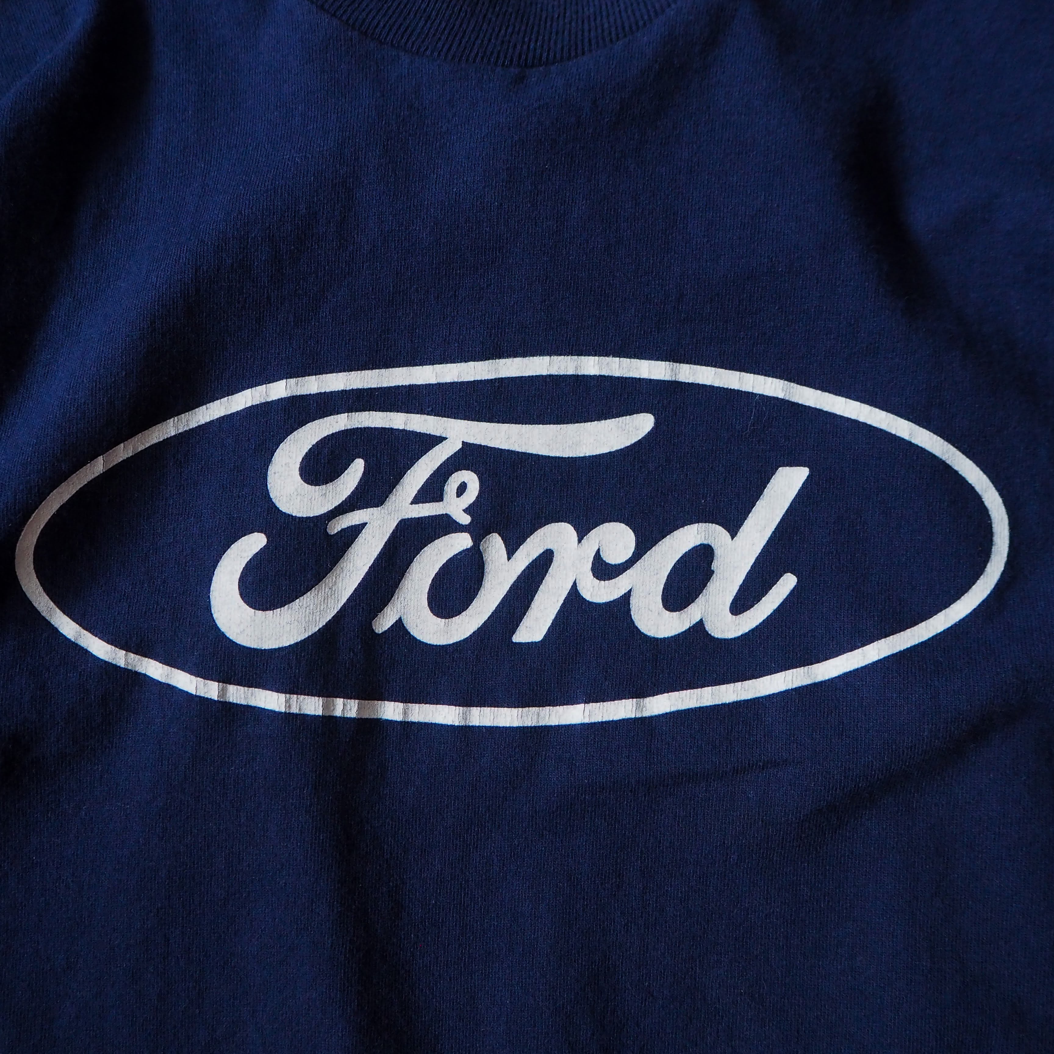 FORD フォード Tシャツ XL 青 アメ車