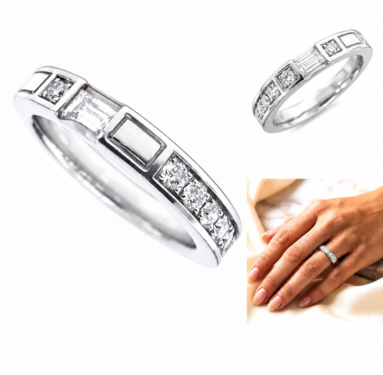 Harry Winston ハリーウィンストン トラフィック アクセント バンド