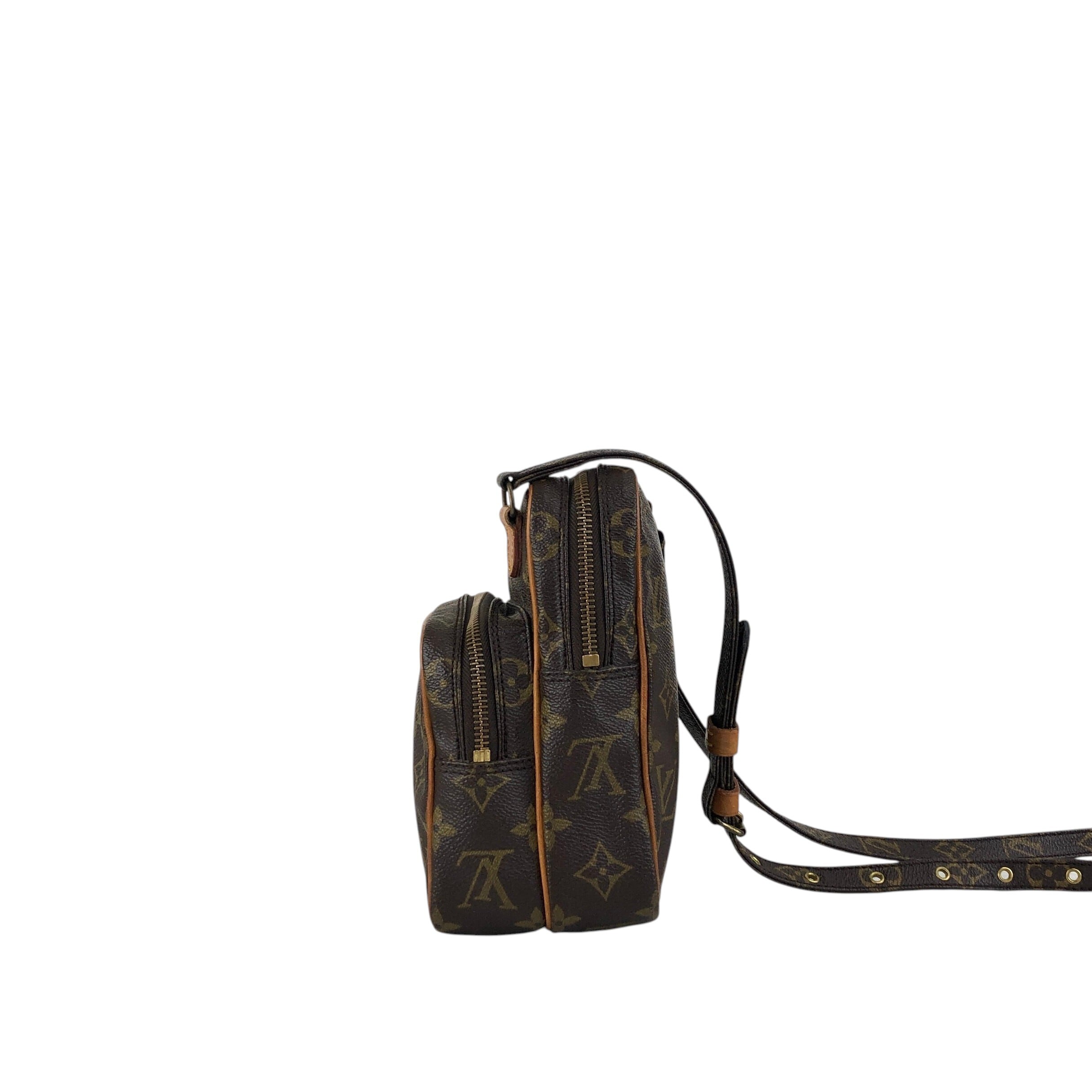 LOUIS VUITTON ルイヴィトン モノグラム ショルダーバッグ ブラウン