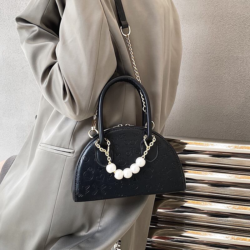 パールチェーン サマー 夏物 真珠 メッセンジャーバッグ Tiancai_Wing_Bag85829104450