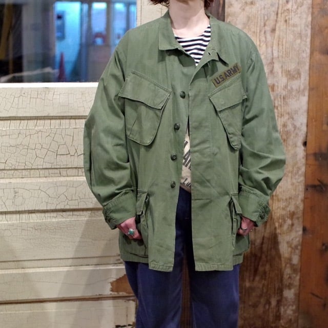 s US ARMY TCU Jungle Fatigue Jacket 4th / M   Short   古着屋