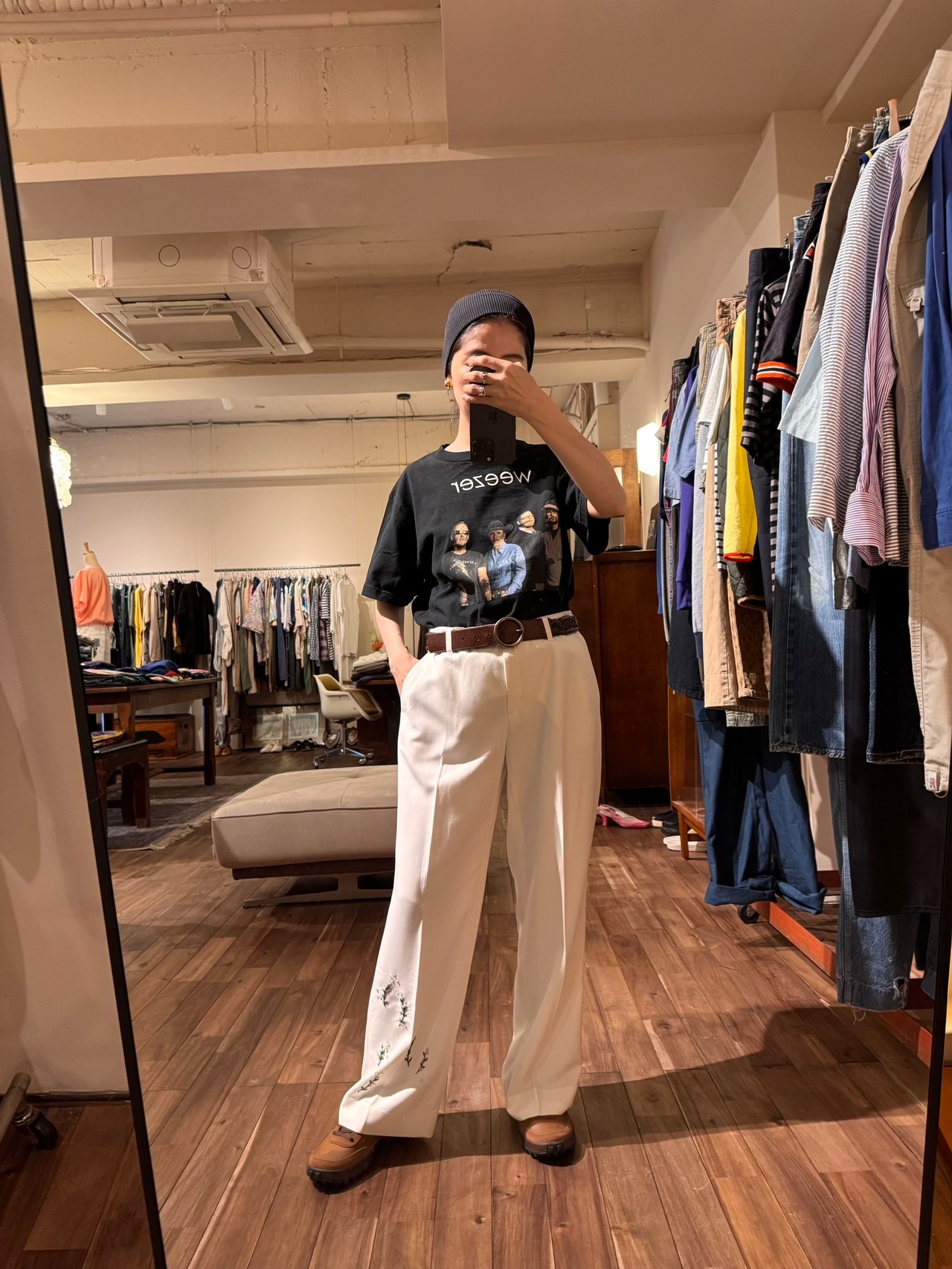 weezer バンドツアーTシャツ