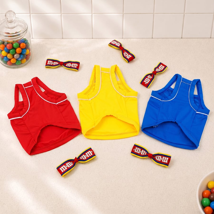 cooling m tank top S ~ XL 3color /  犬服 UVカット 犬用クールウェア タンクトップ 韓国犬服 ドッグウェア 涼しい ひんやり Tシャツ 暑さ対策 ストレッチ素材 犬 冷却 服 ビーチウェア ヘアピン アクセサリー