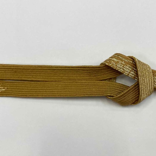 新品　帯締め　帯〆　小紋 紬 訪問着 振袖 普段着用 礼装用　正絹　絹100％ 和装小物 茶色 1356