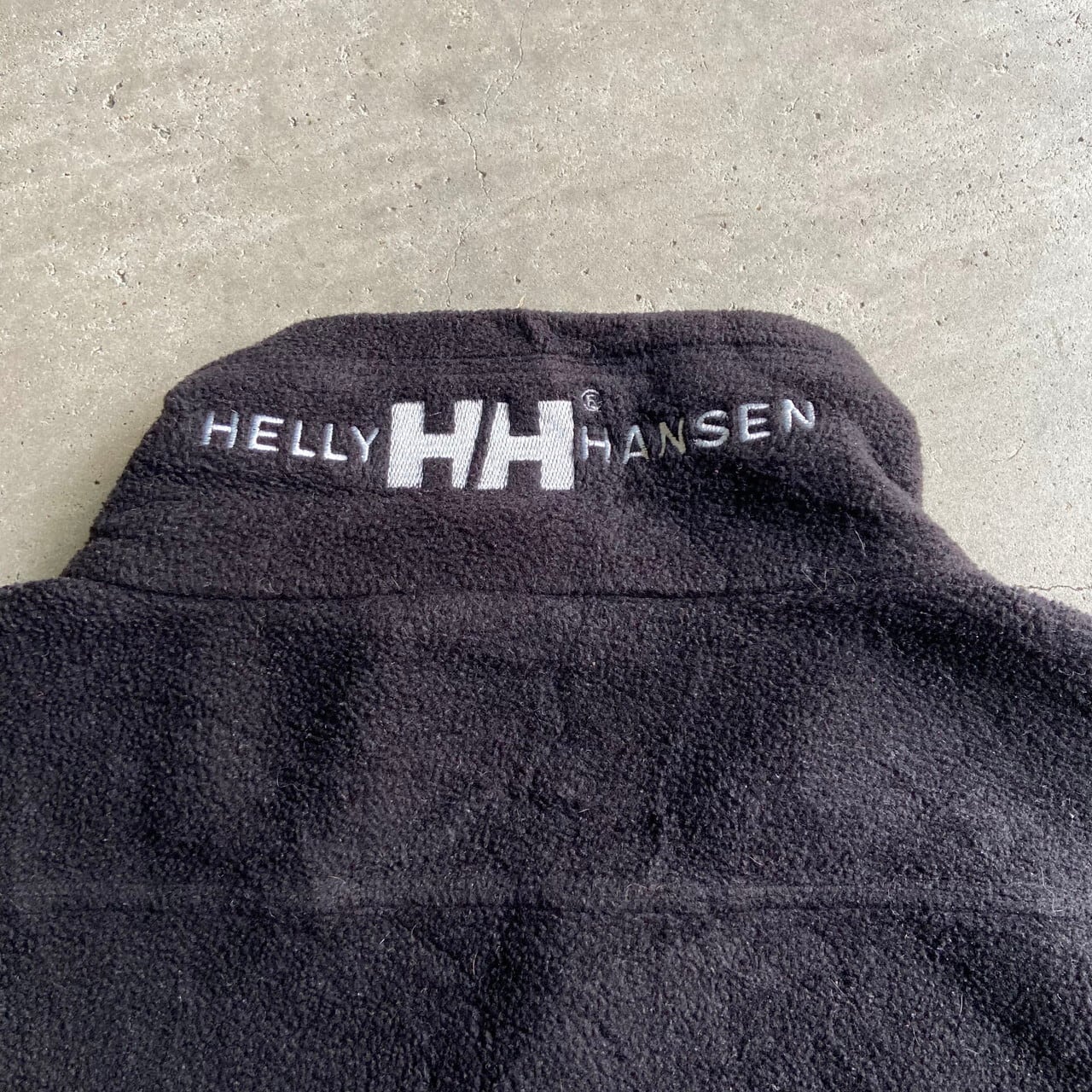 HELLY HANSEN ヘリーハンセン 切替 ワンポイント刺繍 フリースベスト