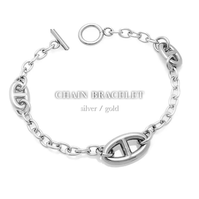 即納 chain bracelet