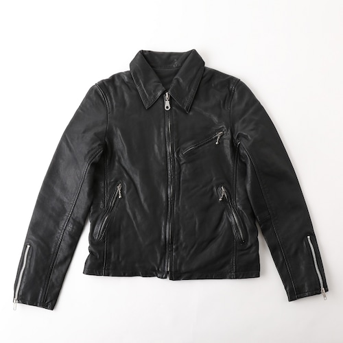 LynX Garment : LX-501 (Single Riders jacket) Black