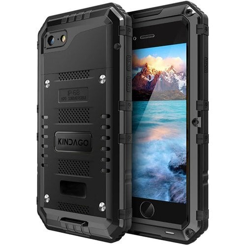 新品》 KINDAGO iPhone7/iPhone8 防水ケース 防水等級IP68 完全防水 