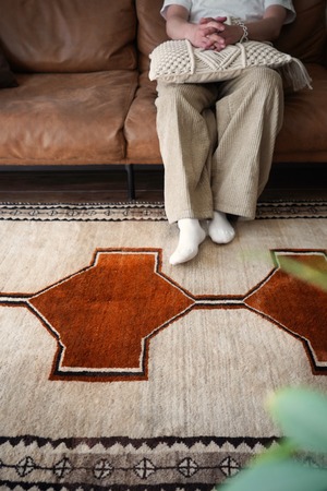 【861】Vintage Persian Shiraz Qashqai Gabbeh 1960's