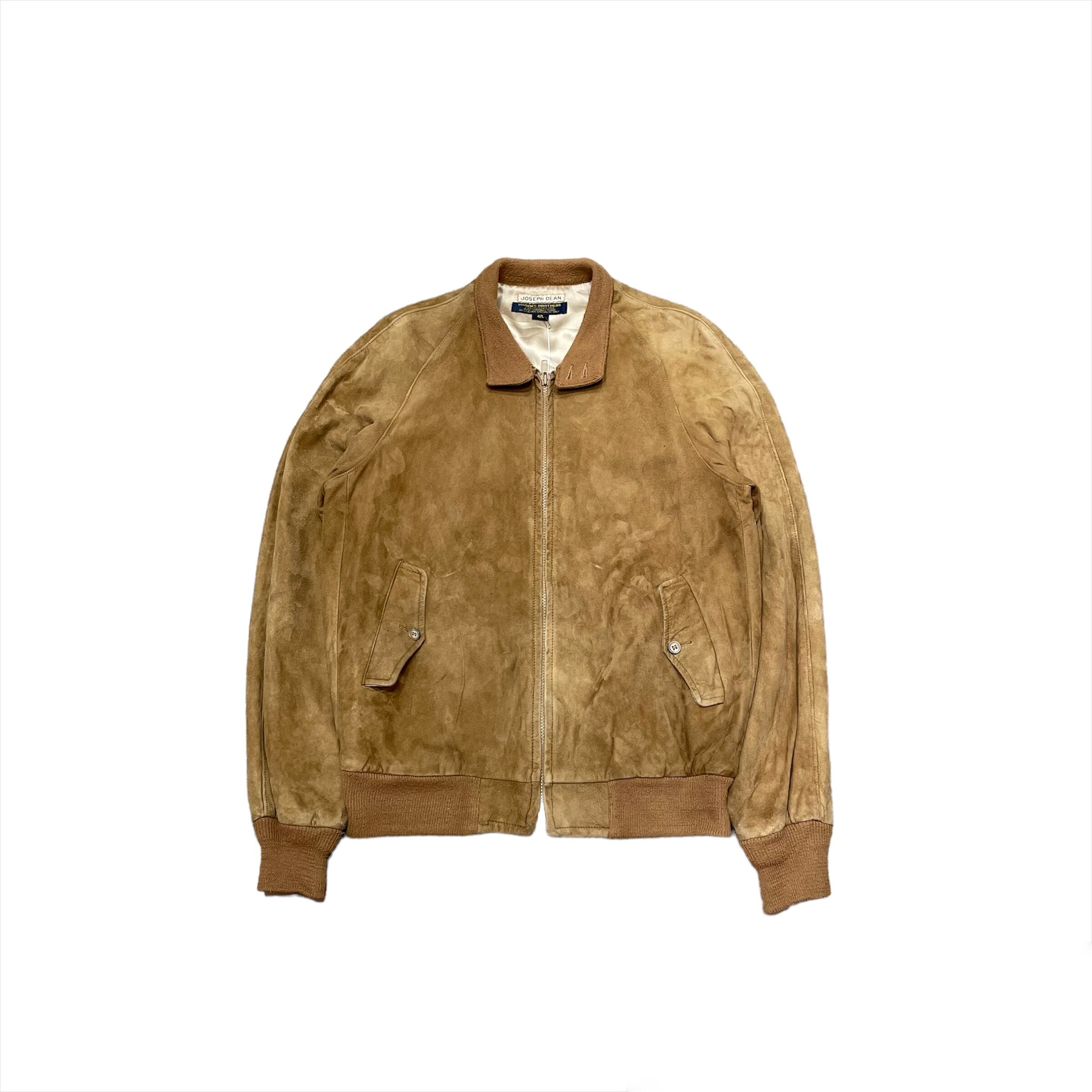BROOKS BROTHERS used suede leather jacket SIZEL AE one day store