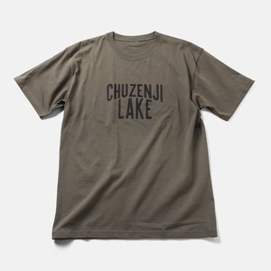 【予約】Lake Chuzenji Charity T-shirt Dark Khaki/ 中禅寺湖チャリティーTシャツ 2024