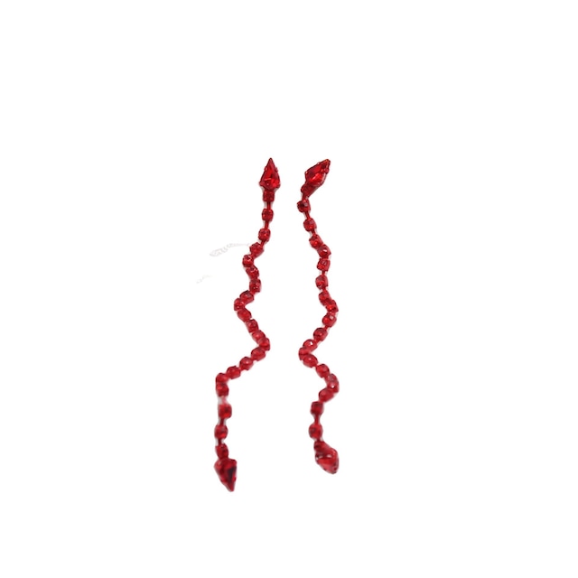 S925シルバーニードル幾何学的な赤いレトロなtelロングファッション中国のレトロなエスニックイヤリング 义乌肯杰饰品超级工厂12159602166