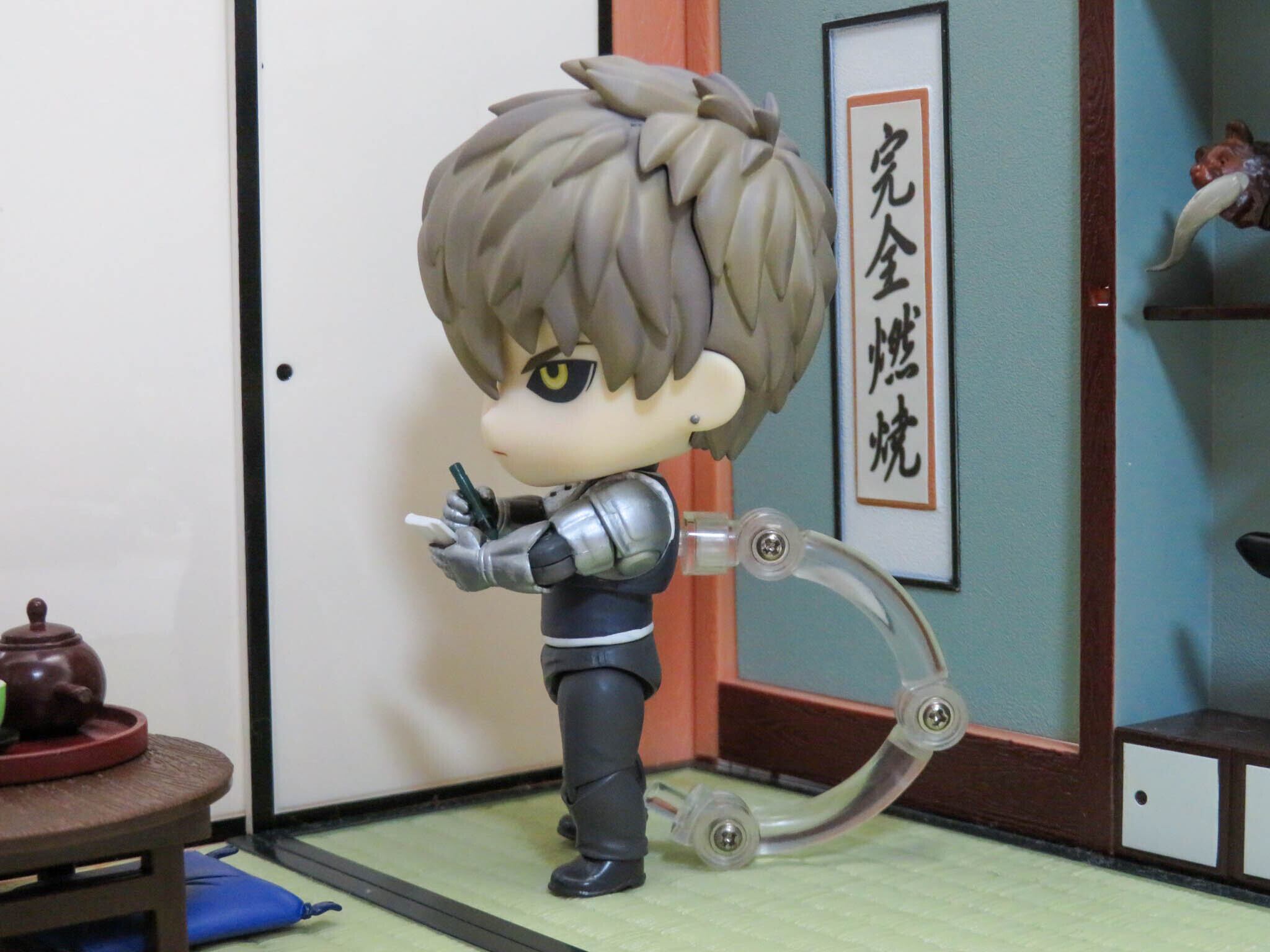 A−ランク）【645】 ジェノス 髪パーツ ショート ねんどろいど