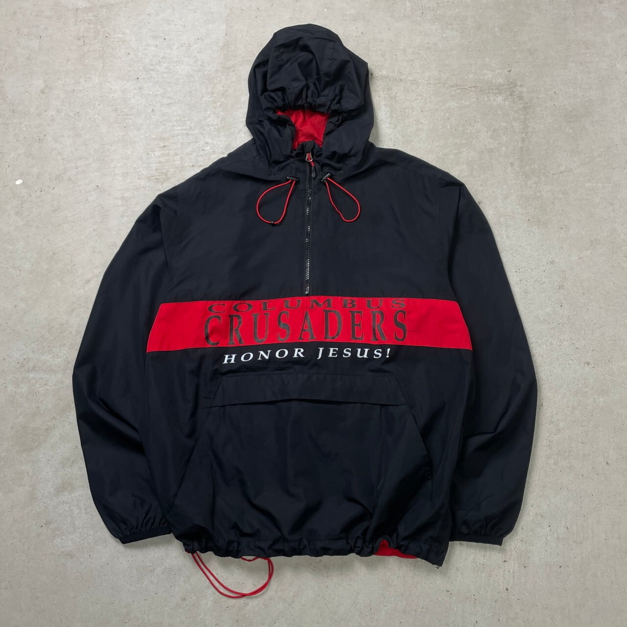Sport-Tek アノラックパーカー ハーフジップ カレッジチームロゴ