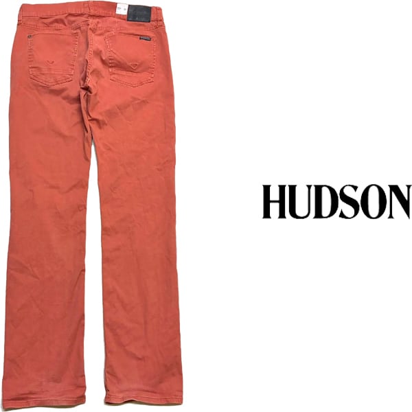 1点物◇LA発ハドソンHUDSONカラーデニムパンツBYRONチノパン古着メンズ