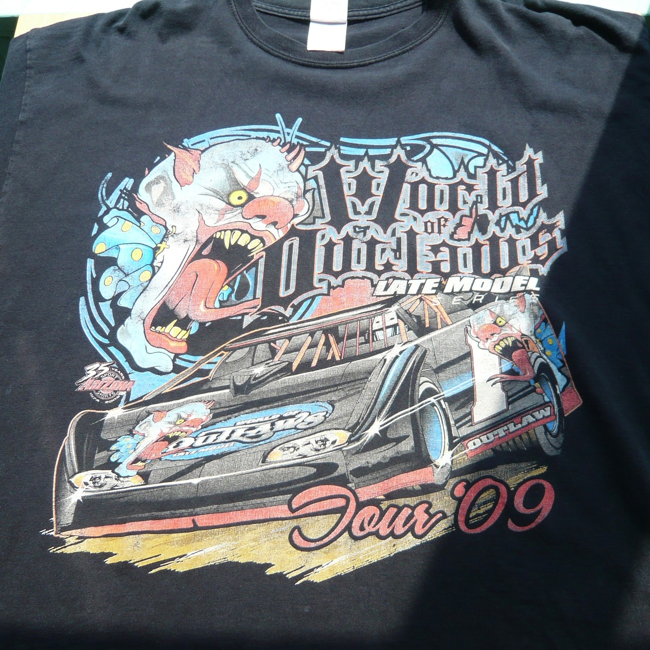 00s World of Outlaws Tシャツ ダートレース