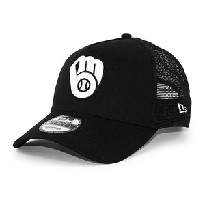 ニューエラ メッシュキャップ スナップバック 帽子 NEW ERA 9forty メンズ レディース MLB ミルウォーキー ブルワーズ フリーサイズ ff70772654