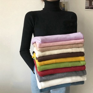 タートルネック ニット トップス レディース 秋冬 韓国 おしゃれ きれいめ 大人 かわいい リブニット セーター フェミニン 大人可愛い 大人女子