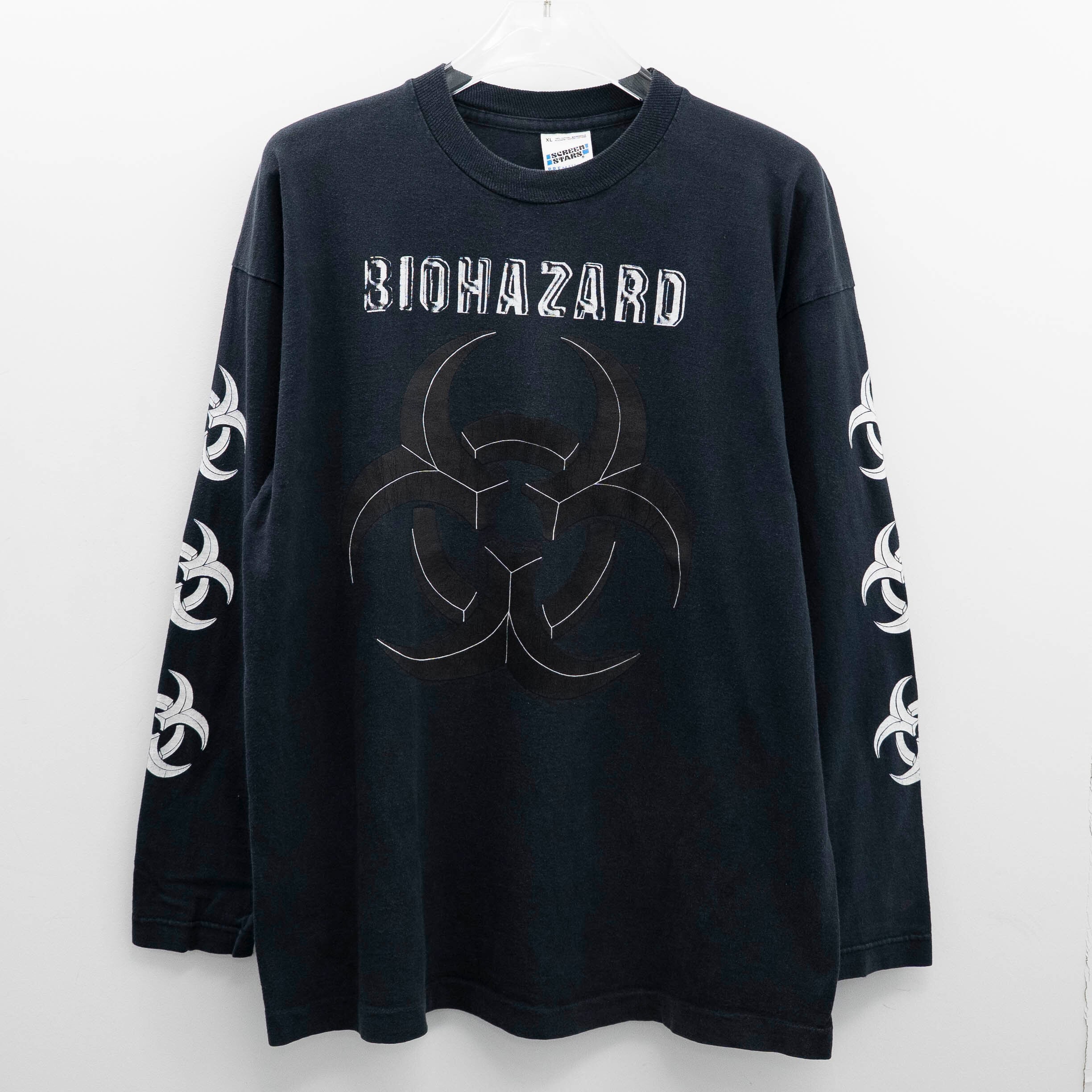 Biohazard " State Of The World Address L/S Boot " Screen Stars XL 【A8-352】