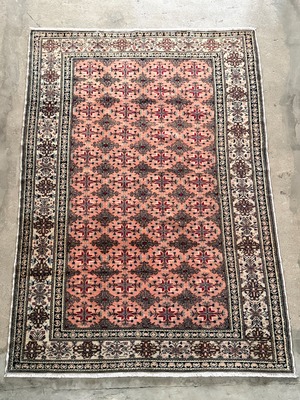 【送料込み】ヴィンテージ トルコラグ カイセリ絨毯 150x221 TRB3968