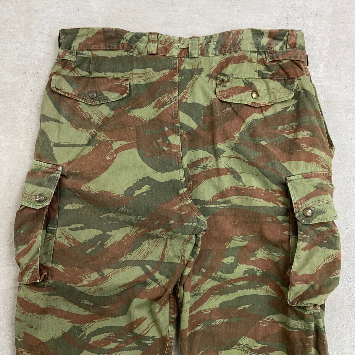 50年代 フランス軍 リザードカモ M-47 TAP47/56 パラトルーパーパンツ